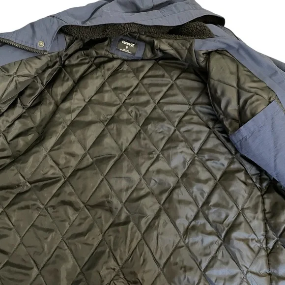 Hurley Men’s Navy Jacket Size Medium - Picture 8 of 11